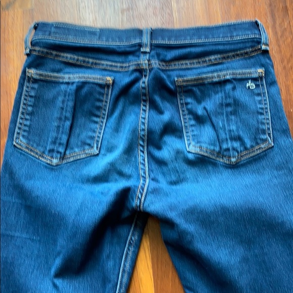 Rag & Bone High Rise Skinny Jeans, Size 28 - Picture 6 of 6